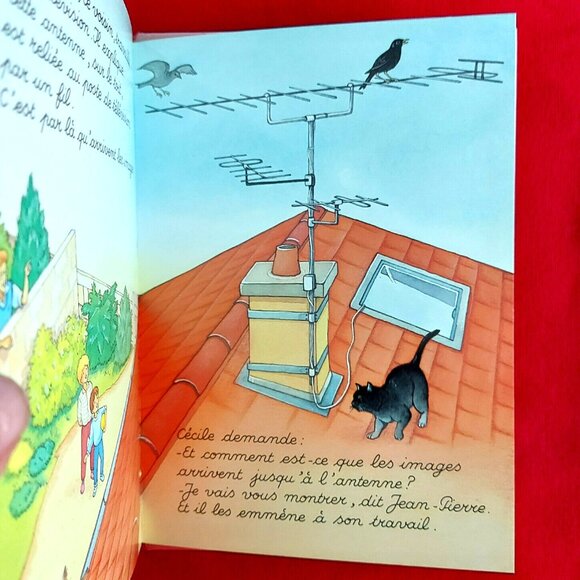 La Télévision FRENCH Language Kids HC Book Viens Voir! 3 4 5 Ans Andre Posner - Picture 6 of 10